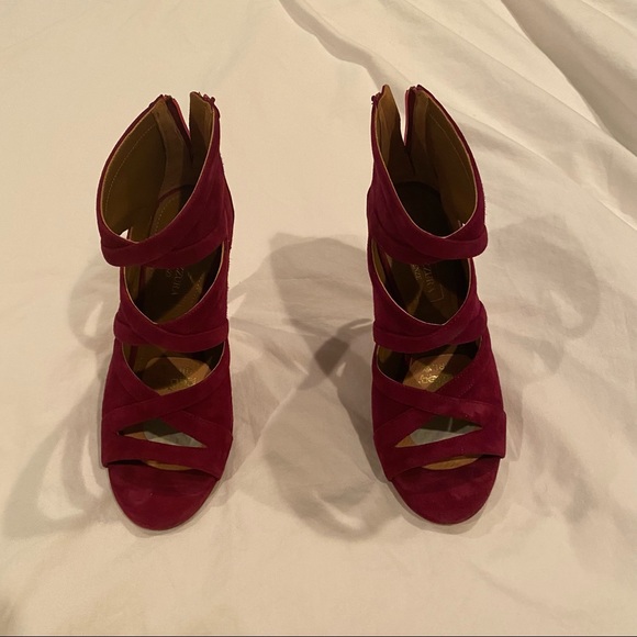 Aquazzura suede Flash Bootie size 35
